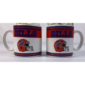 Buffalo Bills NFL Coffee Mug Set of 2 + Magnet Officially Licensed